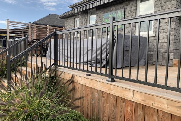 Big deck in Ontario